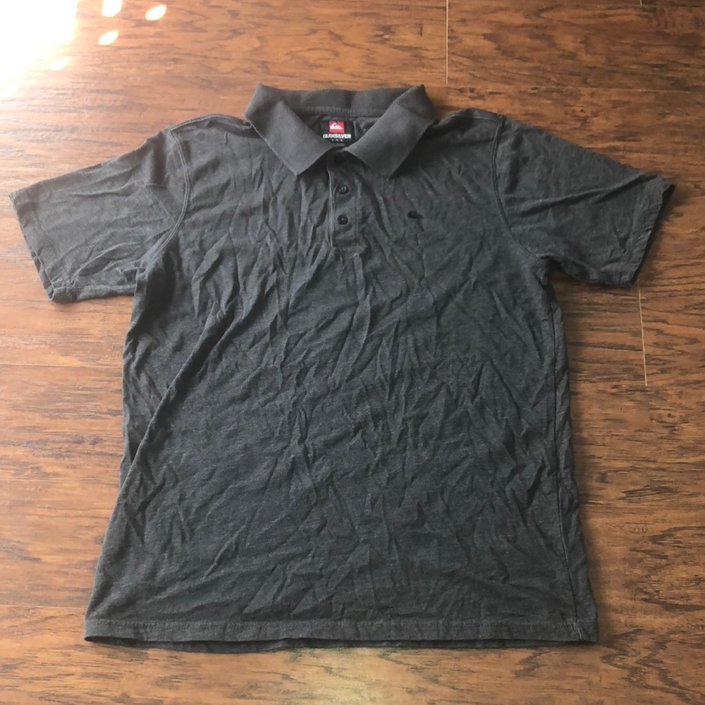 Quiksilver Medium grey polo shirt